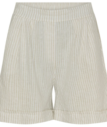 Marta Du Chateau dame shorts MdcSophia  Panna Beige  Stripe