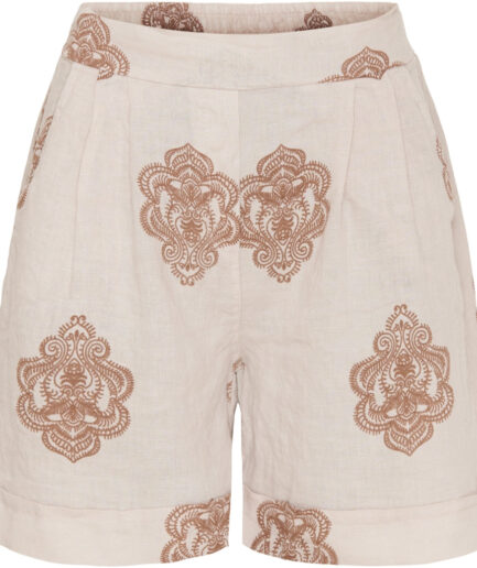 Marta Du Chateau dame shorts   Sabbia print