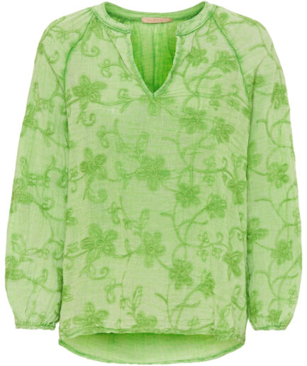 Marta du chateau dame bluse   Apple Green