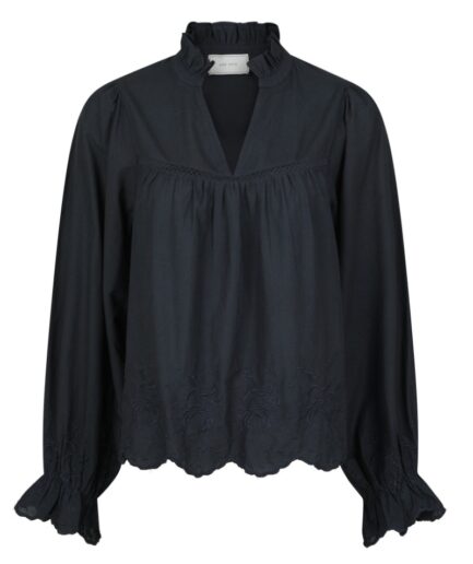 Neo Noir  Bluse  Heline Emb Blouse  Navy