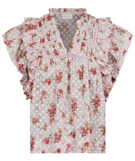 Neo Noir  Bluse  Jayla Dreamy Rose Top  Rose