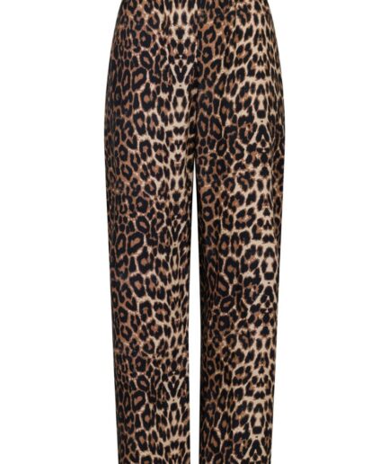 Neo Noir  Bukser  Yana Leo Long Pants  Leopard