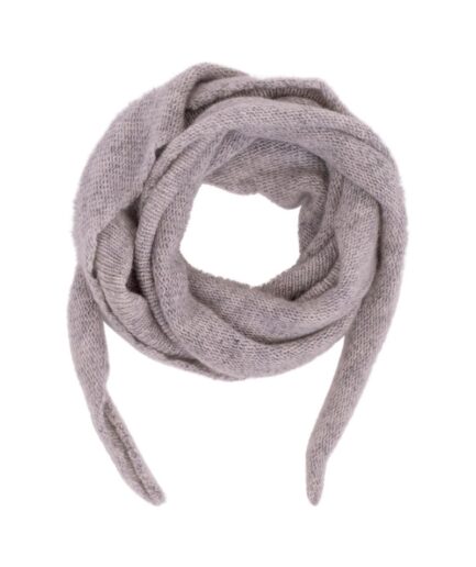 Neo Noir  Halstørklæde  Misty Knit Scarf  Grey Melange