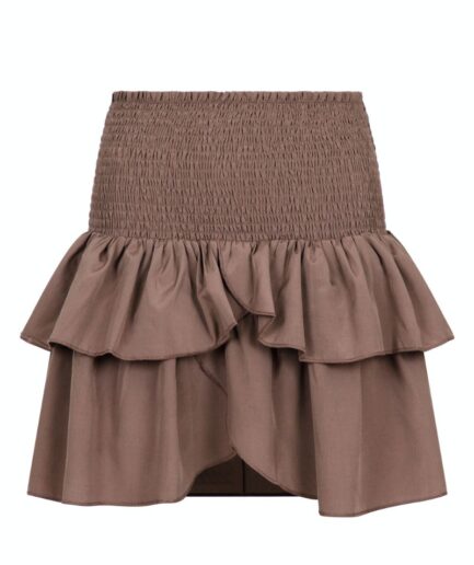 Neo Noir  Nederdel  Carin R Skirt  Dusty Brown