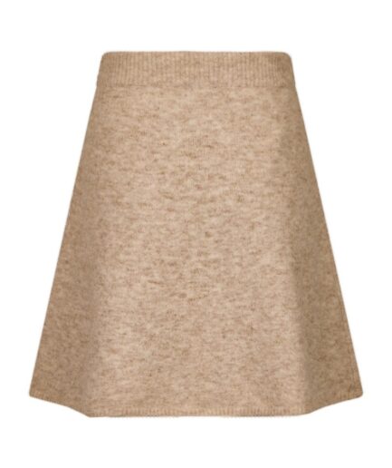 Neo Noir  Nederdel  Gisa Knit Skirt  Sand Melange