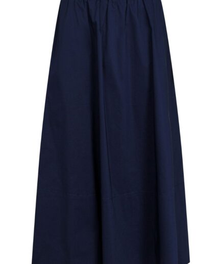 Neo Noir  Nederdel  Yara Poplin Skirt  Navy