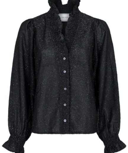 Neo Noir  Skjorte  Brielle Glitter Blouse  Black