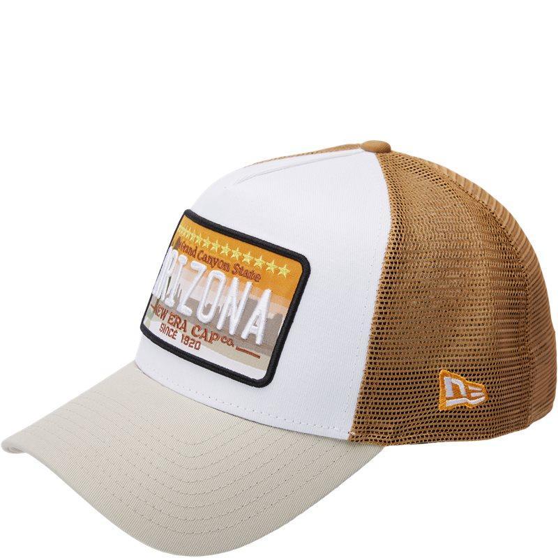 New Era Trucker Patch Cap Sand