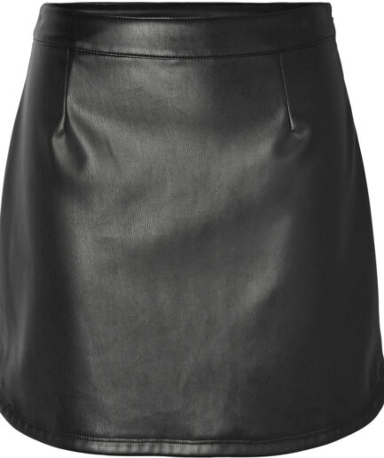 Noisy May dame NMPROOF HW PU SKIRT  Black