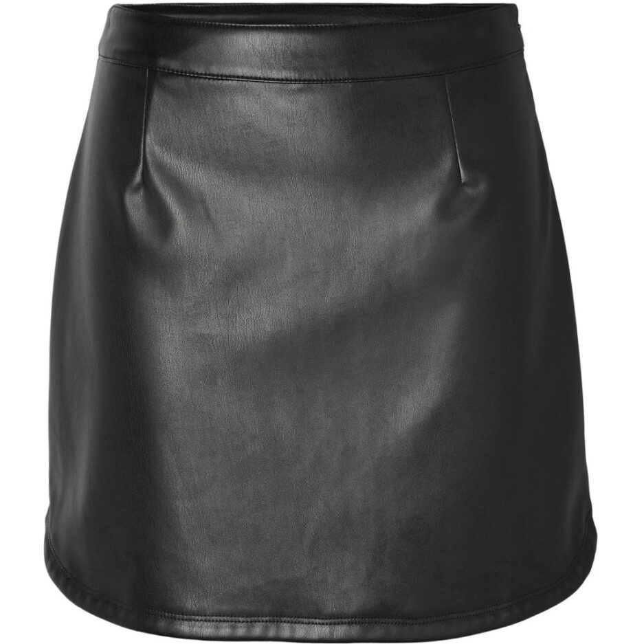 Noisy May dame NMPROOF HW PU SKIRT  Black