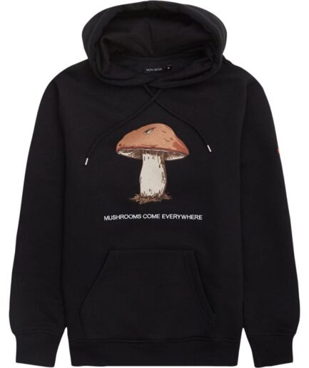 Nonsens Bob Hoodie Black