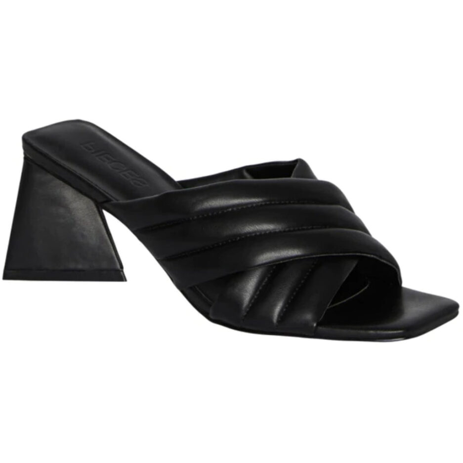 PCJULISE PADDED SANDAL  Black