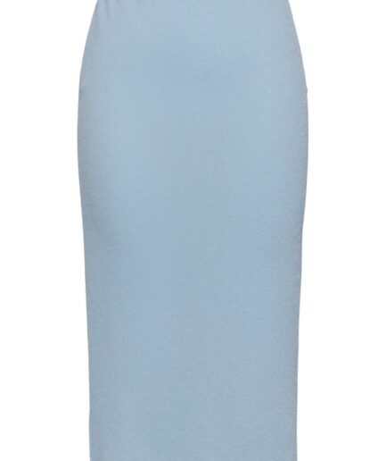 Pieces  Nederdel  PC Lina HW Midi Skirt  Airy Blue