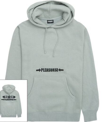 Pleasures Now Crash Hoodie Dusty