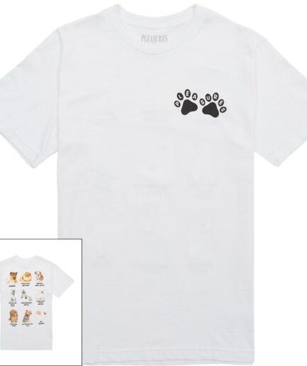 Pleasures Now Puppies Tee White