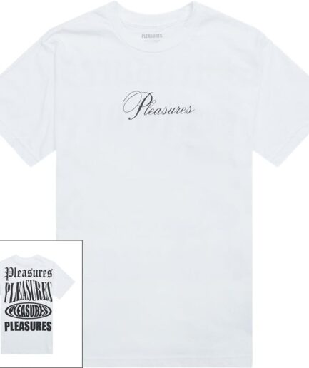 Pleasures Now Stack Tee White