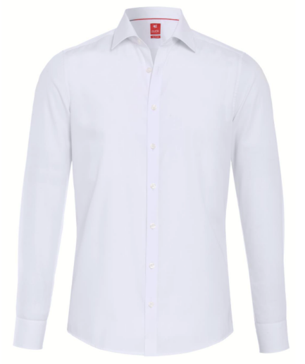 Pure Slim Fit Skjorte Ekstra Lang  WhiteMedium