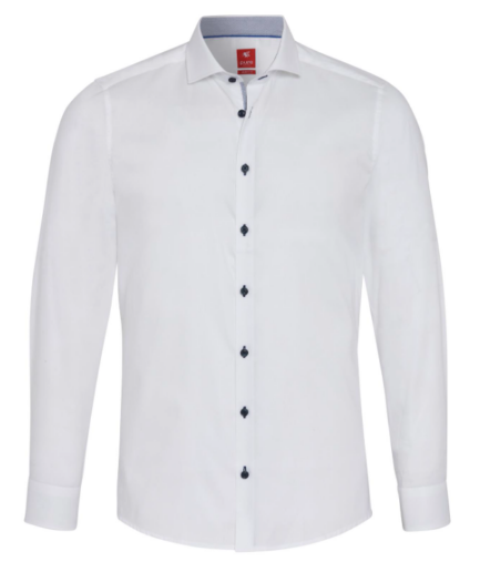 Pure Slim Fit Stretch Skjorte  WhiteSmall