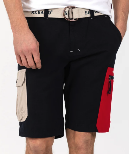 Sebago Red Pocket ShortsLarge