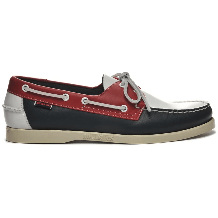 Sebago Sejlersko Portland Spinnaker Navyredwhite