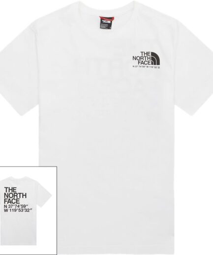 The North Face Coordinates Tee Hvid