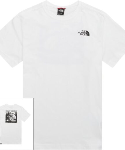 The North Face Ss Redbox Celebration Tee Hvid