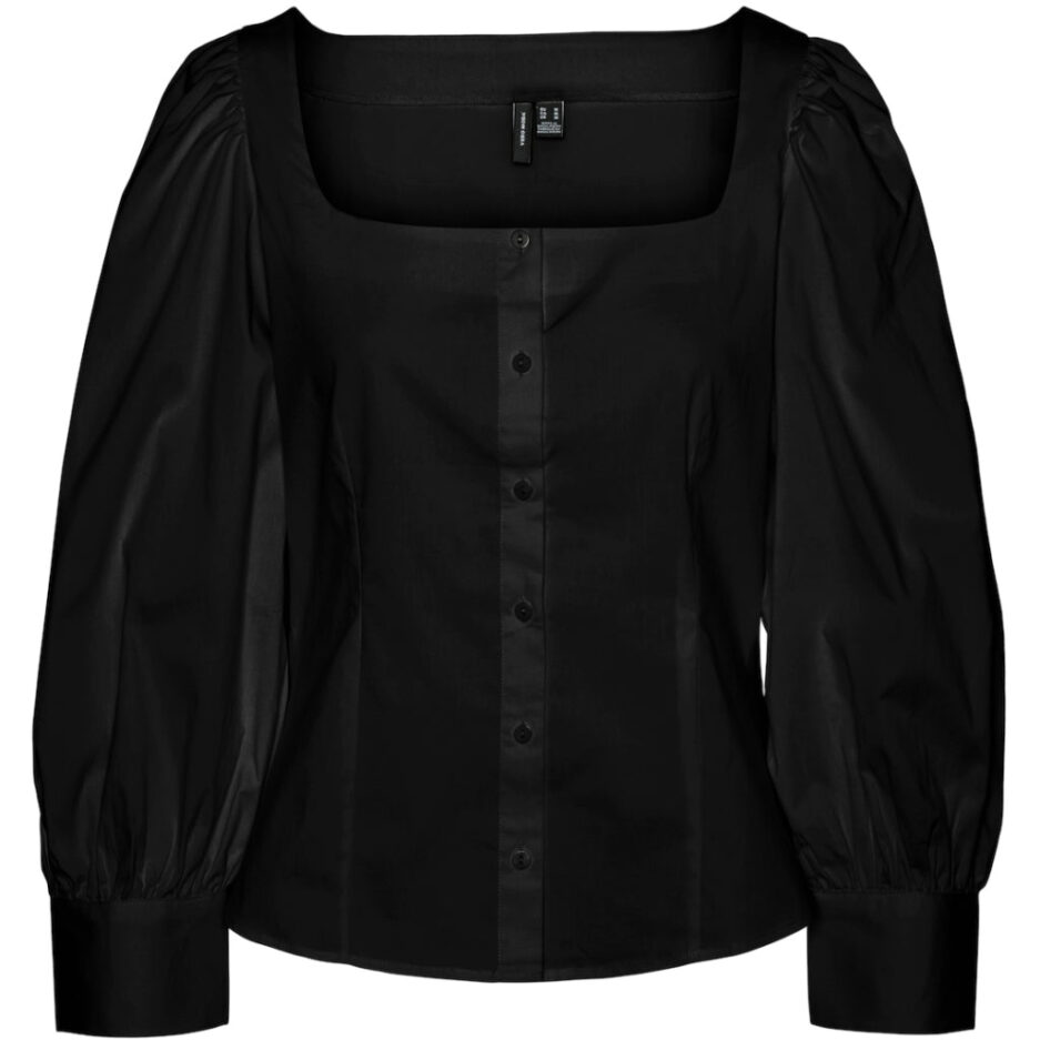 VERO MODA dame bluse VMFRIBA  Black