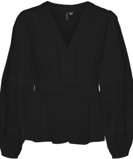 VERO MODA dame bluse VMJAMILLA  Black