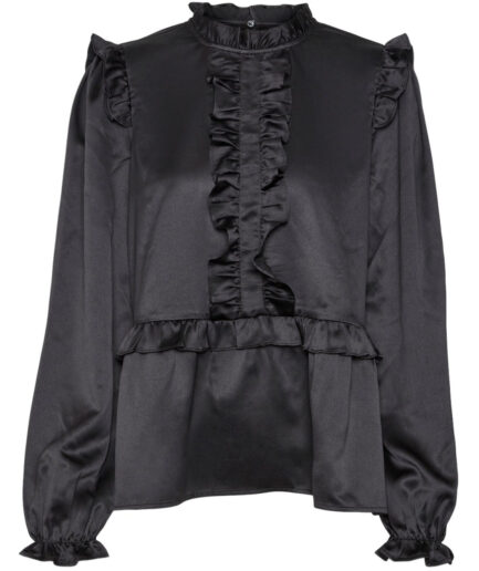 VERO MODA dame bluse VMMERLE  Black