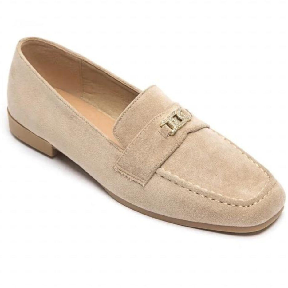 Vigdis Dame loafers   Khaki