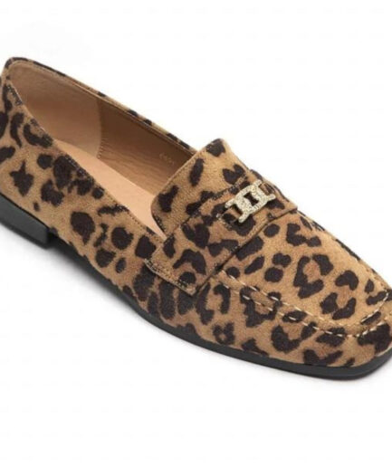 Vigdis Dame loafers   Leopard