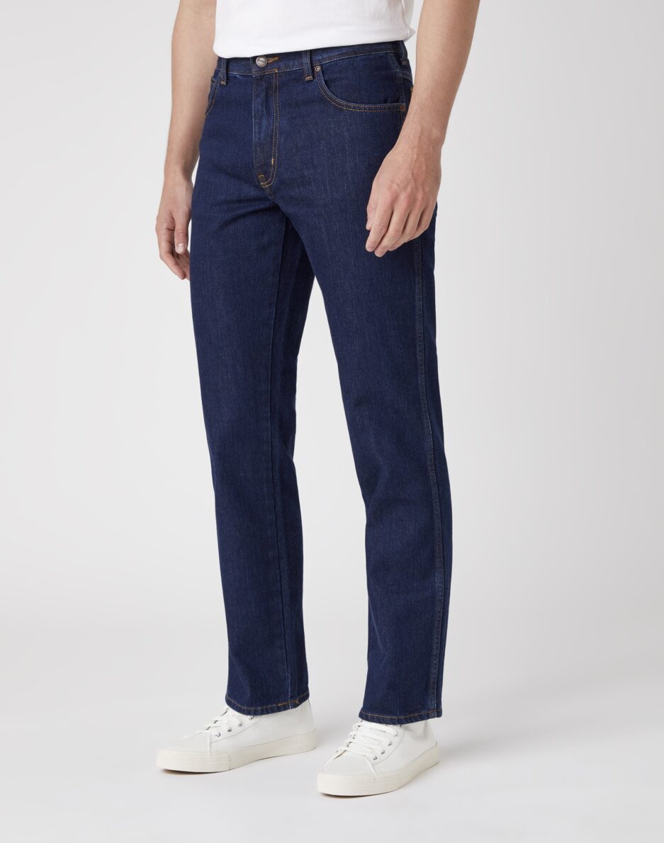 Wrangler Texas Jeans Ustræk Darkstone Wwl