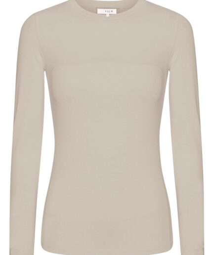 AView  Bluse  Stabil Top LS  Beige