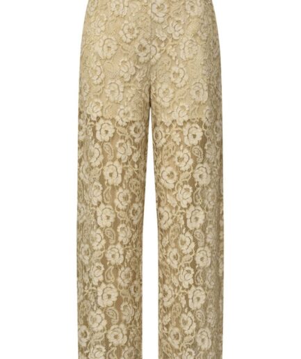 AView  Bukser  Alaia Lace Pants  Sand