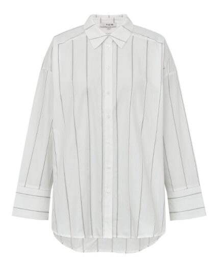 AView  Magnolia Stripe Shirt  Off white