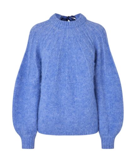 AView  Strik  Patrisia Bow Knit Pullover  Blue