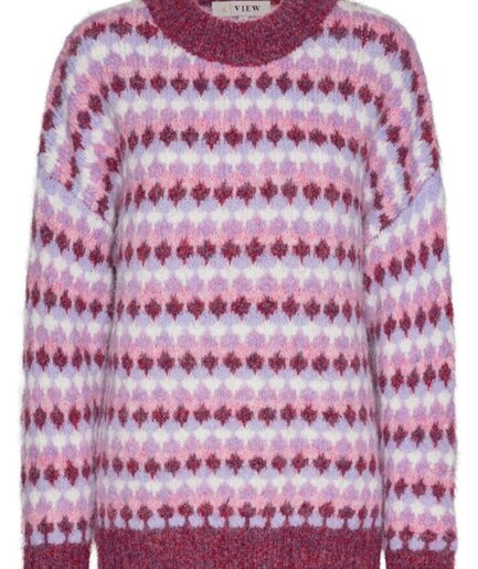 AView  Strik  Patrisia Knit Pullover  LavenderPink