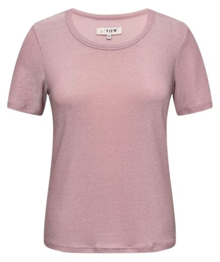 AView  Tshirt  Eva Short Sleeve Top  Rose