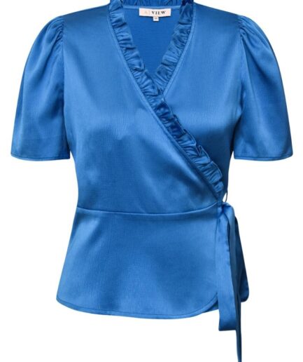 AView  Top  Peony Blouse  Blue