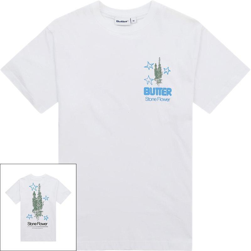 Butter Goods Stone Flower Tee Hvid