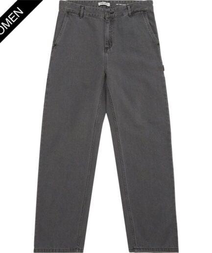 Carhartt Women W Pierce Pant Straight I Black Stone Bleached