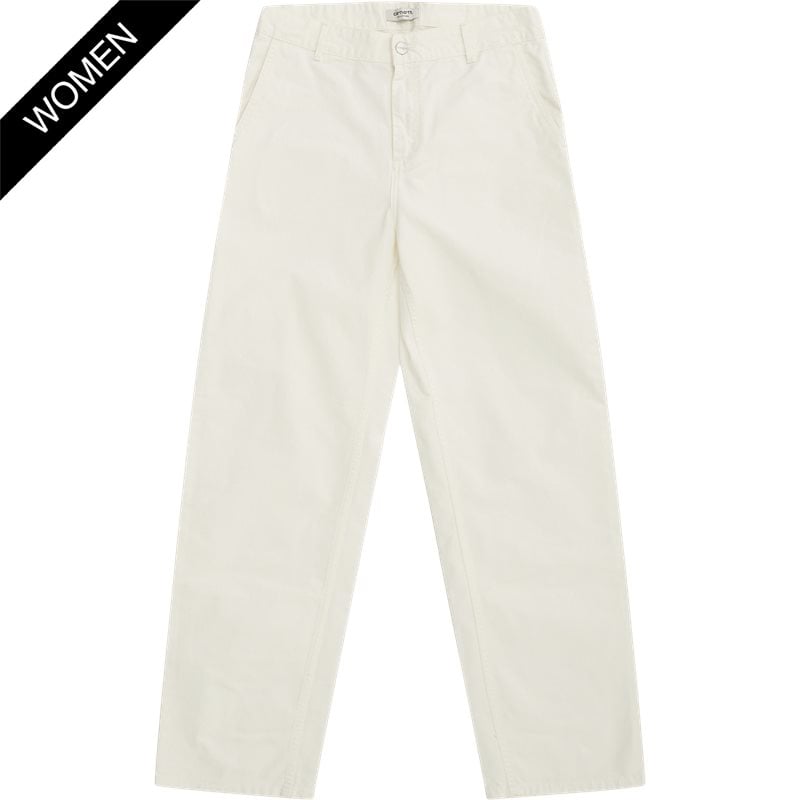 Carhartt Women W Pierce Pant Straight I Bukser Off White