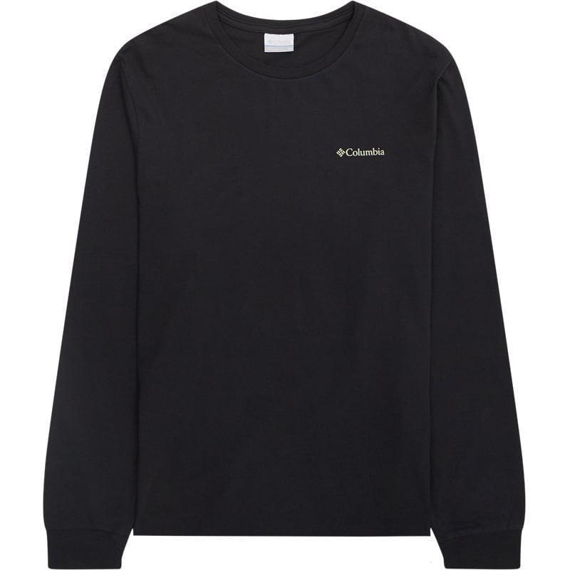 Columbia Explorers Canyon Long Sleeve Tshirt  Tshirts Black