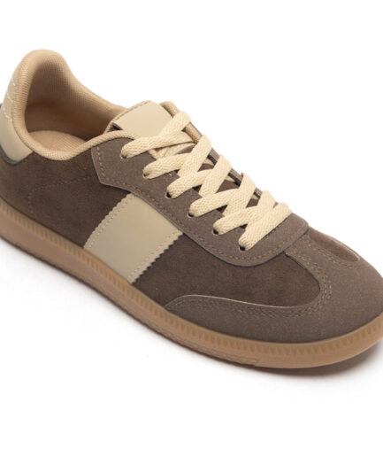 Gabrielle dame sneakers   Coffee