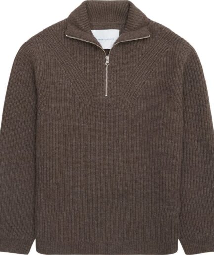 Garment Project  Half Zip Wool Knit