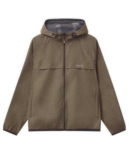 HO  Regnjakke  Basic Rømø LW Rain Jacket  Packable  Dusty Oak