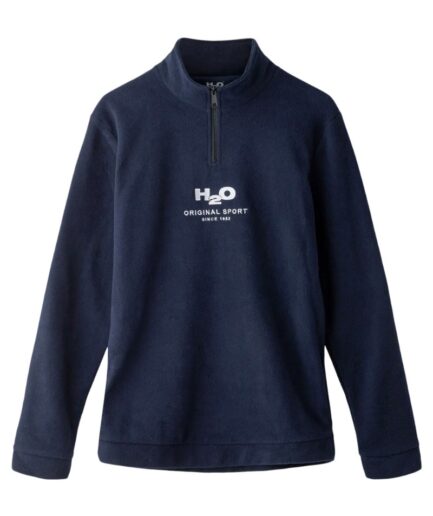 HO  Sweat  Blåvand Fleece Half Zip  Navy