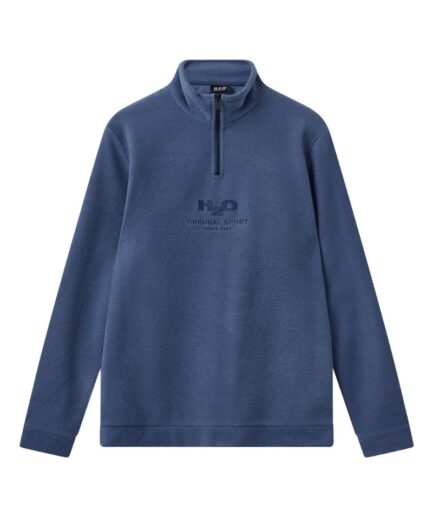 HO  Sweat  Blåvand II Fleece Half Zip  Indigo Blue