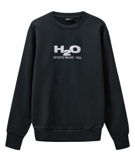 HO  Sweatshirt  Logo Sweat Oneck  NavyWhite