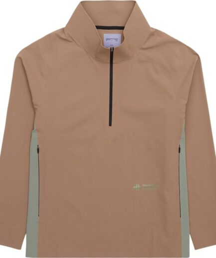 Hermanos Koumori Nomad Half Zip Jacket Brown